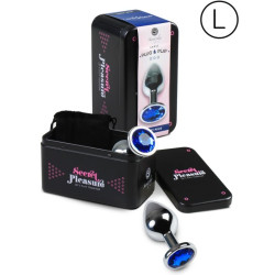 Secretplay - Plug Anal Taille L Bleu